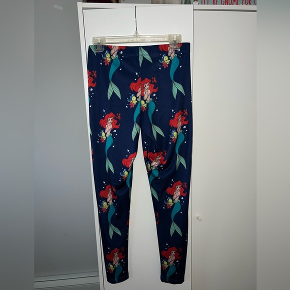 Disney Little Mermaid Leggings, Size Large - Picture 2 of 2